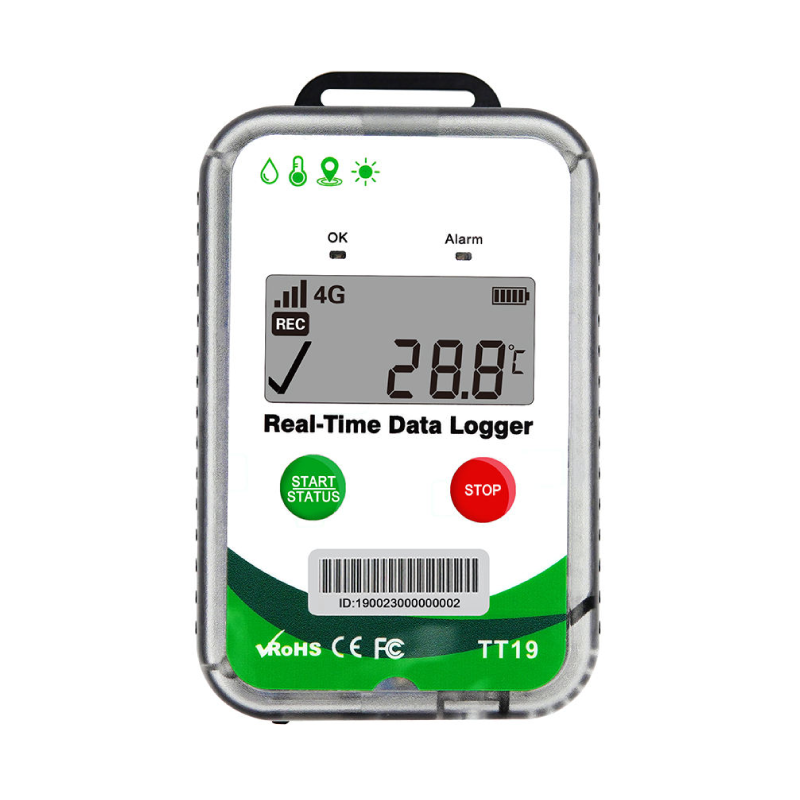 Realtime Temperature &amp; Humidity 4G Data Logger - TT19