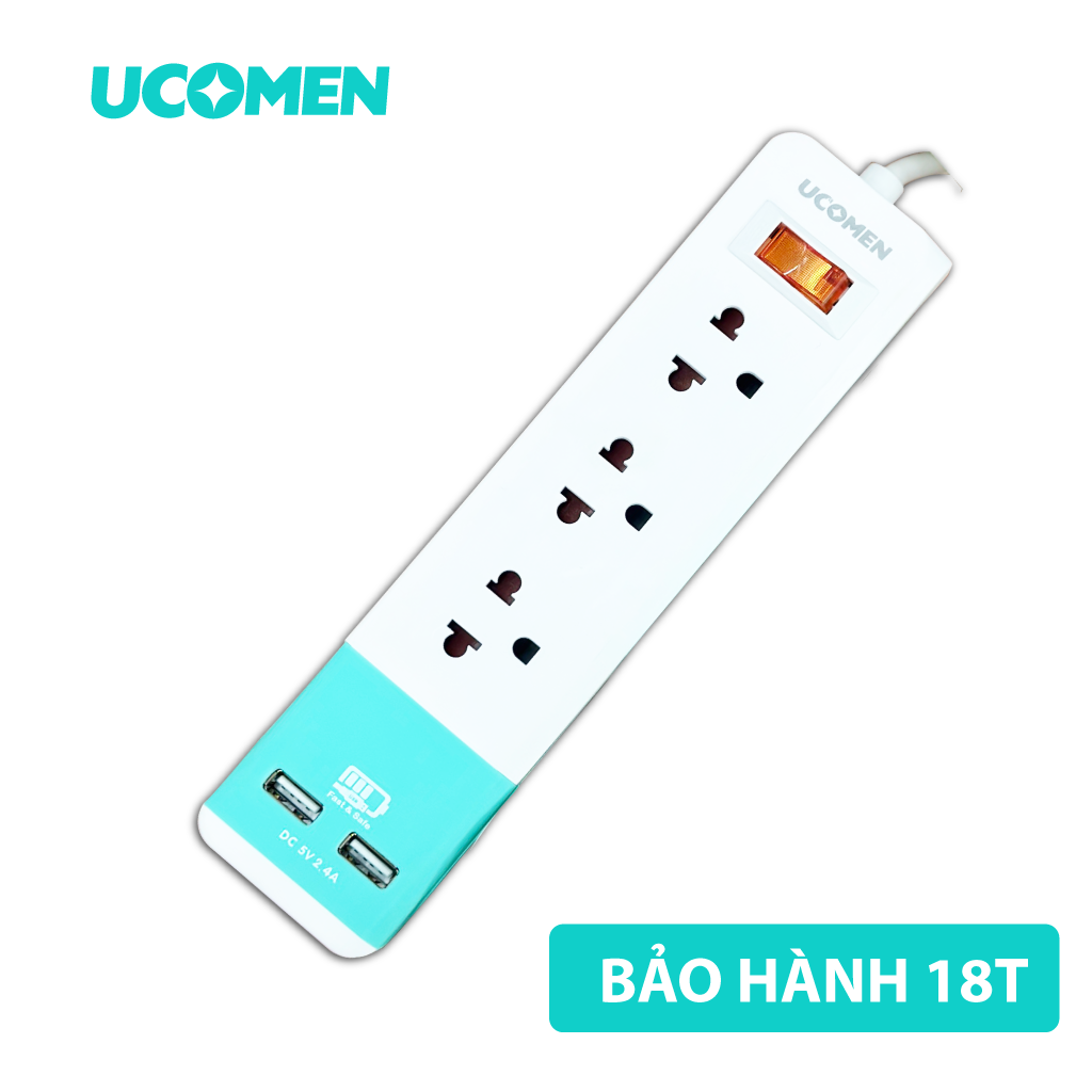 Ổ Cắm Điện An Toàn Ucomen PMS-VN1-03KSU2