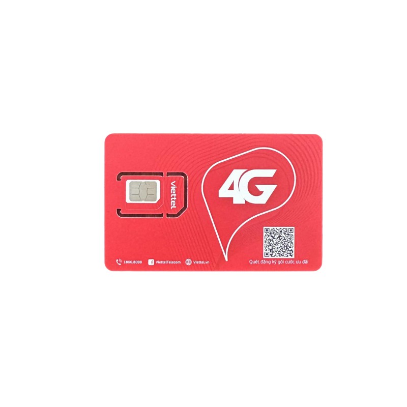 Sim 4G Viettel 4Gb/tháng, 12 tháng