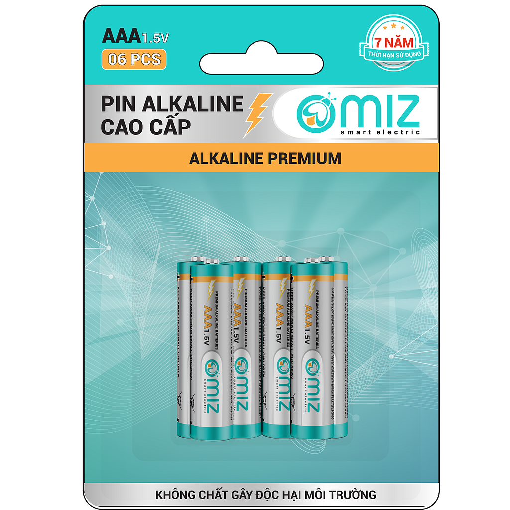 Pin Alkaline Premium OMZ-BAAAPre6
